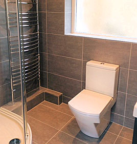 Bathroom modern toilet