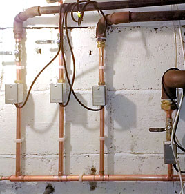 Heating system valves