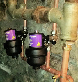 Connecting pipework to existing older systems